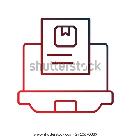Rapid Prototyping icon with white background vector stock illustration