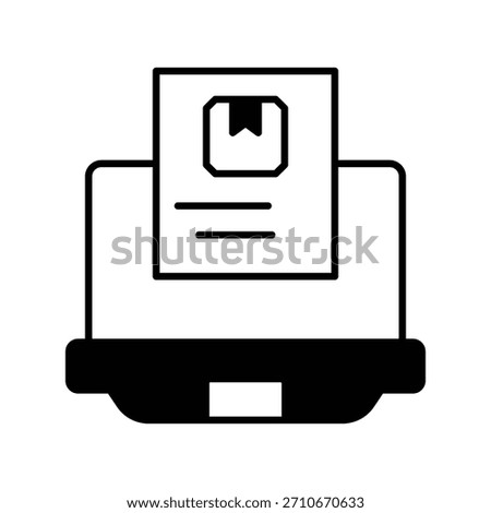 Rapid Prototyping icon with white background vector stock illustration