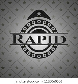 Rapid realistic dark emblem