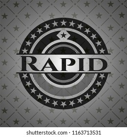Rapid realistic dark emblem