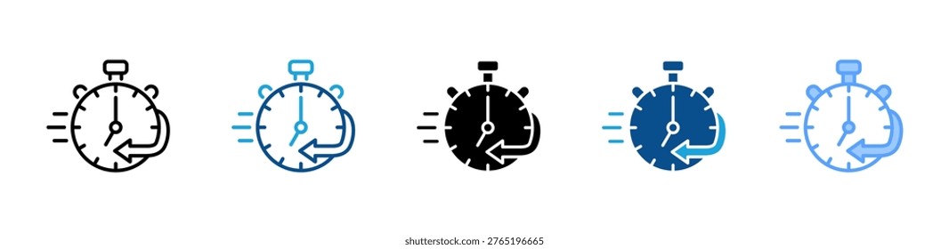 Rapid Response web icon with multiple style and collection