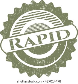 Rapid rubber stamp