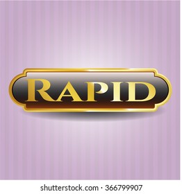 Rapid shiny badge