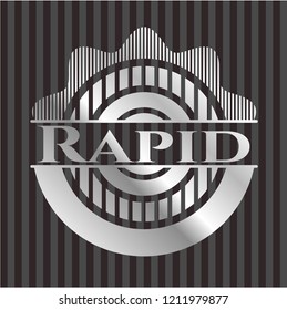 Rapid silvery badge