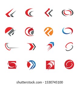 Rapid vector design illustration template