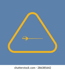 Rapier icon. 
