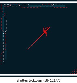 Rapier icon.