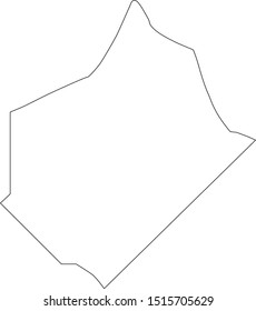 rappahannock county map in state of Virginia