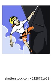 rappelling adventure trip