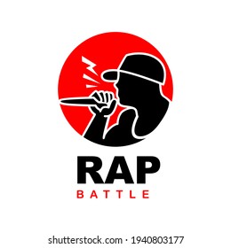 Rapper Logo Rap Music Logo Symbol