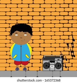 rapper on the street