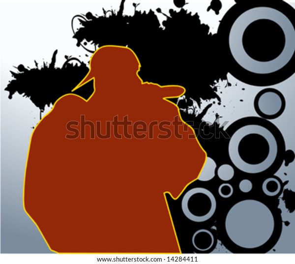 Rapper Vector Stock Vector (Royalty Free) 14284411 | Shutterstock