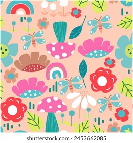 rapport children's delicate flowers beautiful
