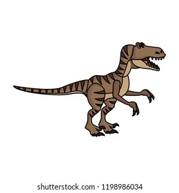 raptor dinosaur cartoon