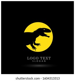 Raptor & Dinosaur Logo. Symbol & Icon Vector Template.