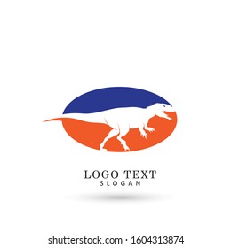 Raptor & Dinosaur Logo. Symbol & Icon Vector Template.