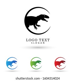 Raptor & Dinosaur Logo. Symbol & Icon Vector Template.