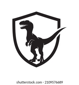 Raptor shield logo design element