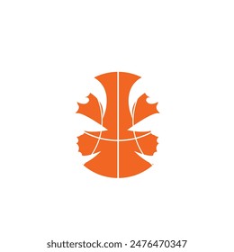 Raptor sport logo, Dinosaur sport logo design. A dinosaur T Rex or raptor basketball player cartoon animal sports mascot holding a ball in its claw