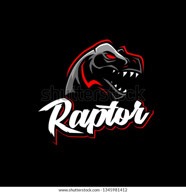 Raptor Tyrannosaurus Trex Vector Logo Template Stock Vector Royalty Free