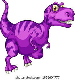 A Raptorex dinosaur cartoon character illustration