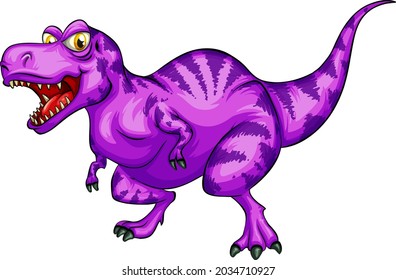 A Raptorex dinosaur cartoon character illustration