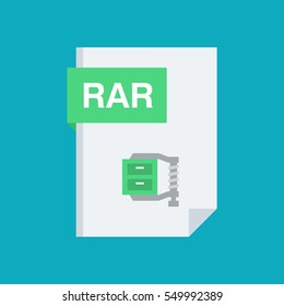 Rar File Type and Extension 