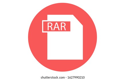 RAR file vector icon 10 eps icon. File for computer icon. file for phone icon. file to download