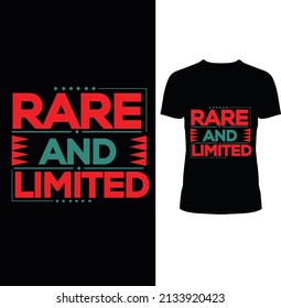 RARE ADN LIMITED THIS IS A BLACK AND RED NEW MODERN TYPOGRAPHY T-SHIRT