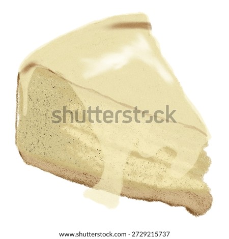Rare Cheese Basque Cake Dessert Food