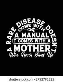 UNA ENFERMEDAD RARA NO VIENE CON UN MANUAL, VIENE CON UNA MADRE QUE NUNCA RENUNCIA AL DISEÑO DE LA CAMISETA