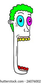 Rare face expression