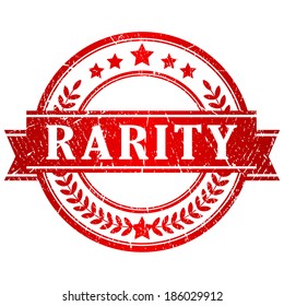 Rarity stamp