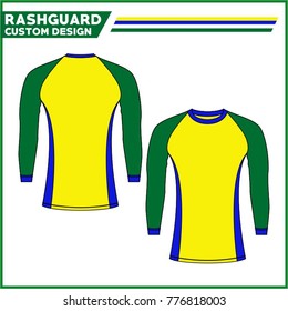 Download Rash Guards Template Images, Stock Photos & Vectors | Shutterstock