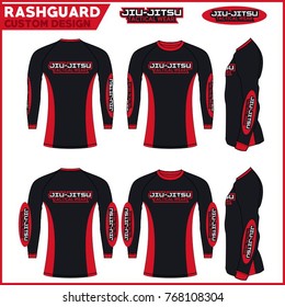 Rash Guard Jiu-jitsu Custom Design