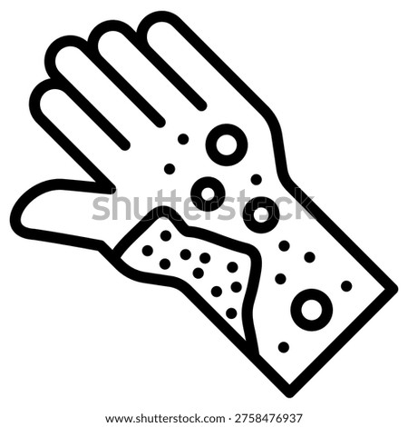 Rash Icon Element For Design