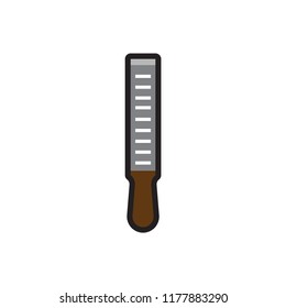 rasp file icon vector design eps10