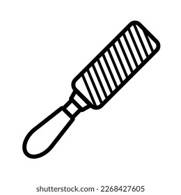 Rasp free construction tool icon vector design 