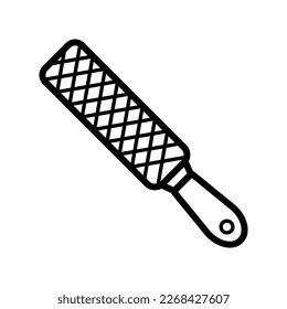 Rasp free construction tool icon vector design 