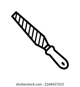 Rasp free construction tool icon vector design 