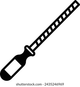 Rasp glyph and line vector illustration