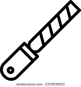rasp line icon illustration vector