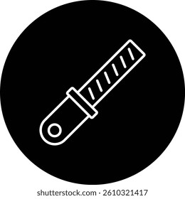 Rasp vector icon. Can be used for printing, mobile and web applications.