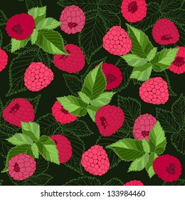 Raspberry background