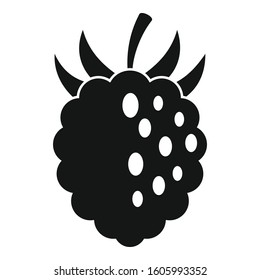 Raspberry fazz icon. Simple illustration of raspberry fazz vector icon for web design isolated on white background