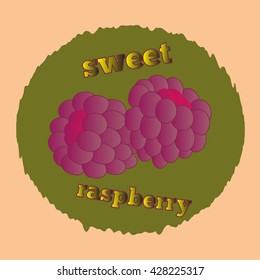 raspberry geometric sign pattern. Vector illustration. fashion graphic design. Fashion graphic. t shirt design. Modern stylish abstract texture, textile, wrapping and decoration, wallpaper.