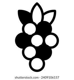 Raspberry icon illustration for web, app, infographic, etc