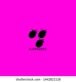 raspberry icon sign signifier vector