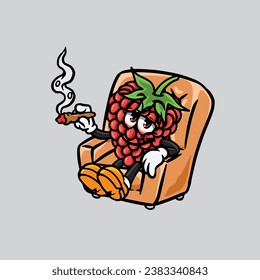 raspberry smoking joint weed cannabis bud marijuana	