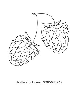 Raspberry, strawberry, mulberry, blackberry vector line continuous drawing illustration. Hand drawn linear silhouette. Berries icon. Minimal design, print, banner, card, poster, brochure, logo, sign.